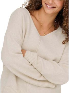 Camisola Only  Whitney bege para mulher