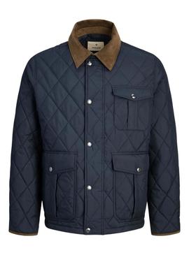 Jaqueta Jack and Jones Blubryan azul marinho para homem