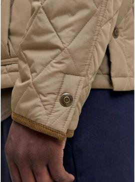 Jaqueta Jack and Jones Blubryan bege para homem.