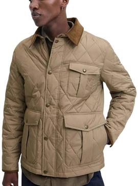 Jaqueta Jack and Jones Blubryan bege para homem.