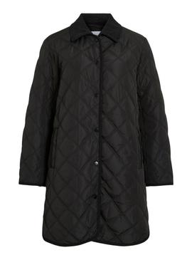 Parka Vila Viquila preta para mulher