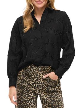 Camisa Vila Visimone preta para mulher
