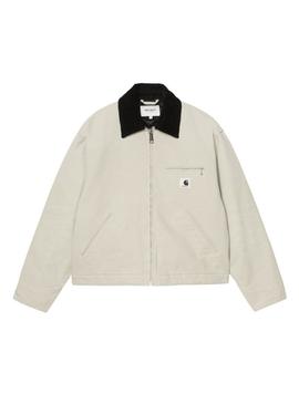 Casaco Carhartt Detroit bege para mulher