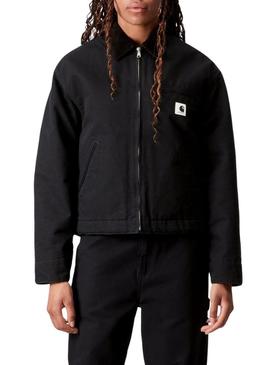 Jaqueta Carhartt Detroit preta para mulher.