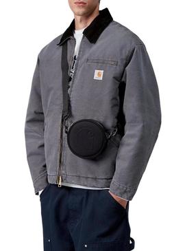 Bolsa Carhartt Clarton preta para mulher e homem.