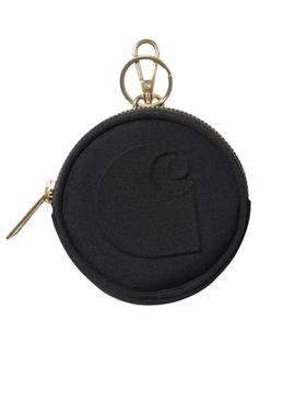 Carteira Carhartt Clarton preta para homem e mulher