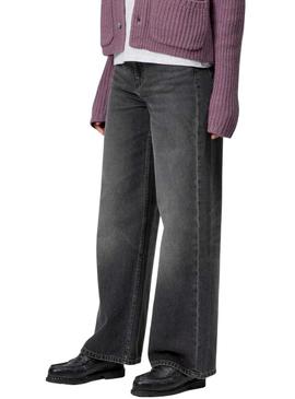 Calça jeans Carhartt Jane preta para mulher