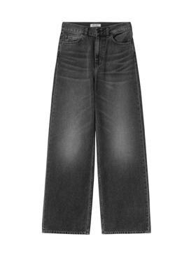 Calça jeans Carhartt Jane preta para mulher