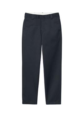 Calça Carhartt Master marinho para homem.