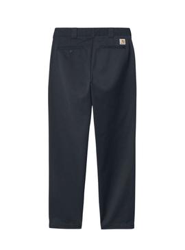 Calça Carhartt Master marinho para homem.