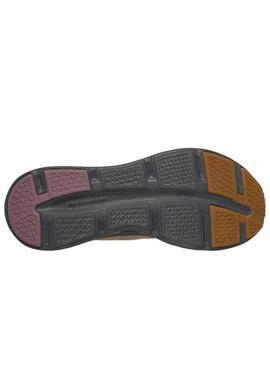 Tênis Skechers Glide Step rosa para mulher.