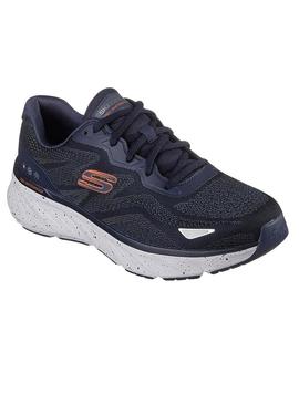 Tênis Skechers Edgeride Waterproof azul para homem.