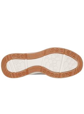 Sapatilhas Skechers Arch Bobs cinza para mulher.