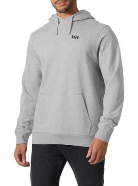 Moletom Helly Hansen Core Graphic cinza para homens