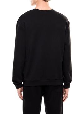 Moletom Emporio Armani EA7 preto para homem.