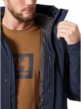 Casaco Helly Hansen Munich azul para homem.