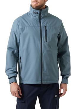 Jaqueta Helly Hansen Midlayer azul para homens.