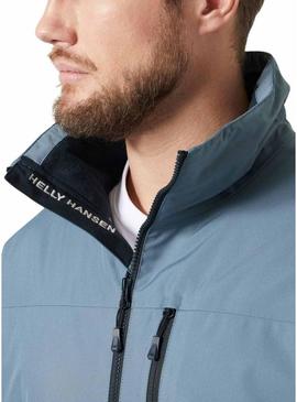 Jaqueta Helly Hansen Midlayer azul para homens.