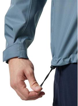 Jaqueta Helly Hansen Midlayer azul para homens.