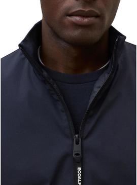 Jaqueta bomber Ecoalf Jaime azul marinho para homens.