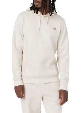 Moletom Dickies Oakport bege para homem.