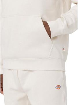 Moletom Dickies Oakport bege para homem.