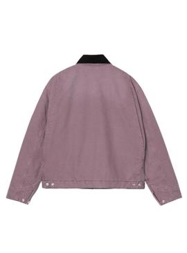 Jaqueta Carhartt Detroit rosa para mulher.