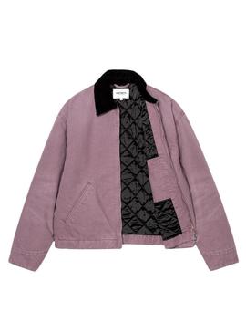 Jaqueta Carhartt Detroit rosa para mulher.