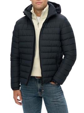 Jaqueta acolchoada Superdry Fuji azul para homem.