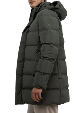 Casaco acolchoado El Ganso verde para homem.