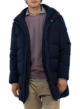 Casaco acolchoado El Ganso azul marinho para homem.