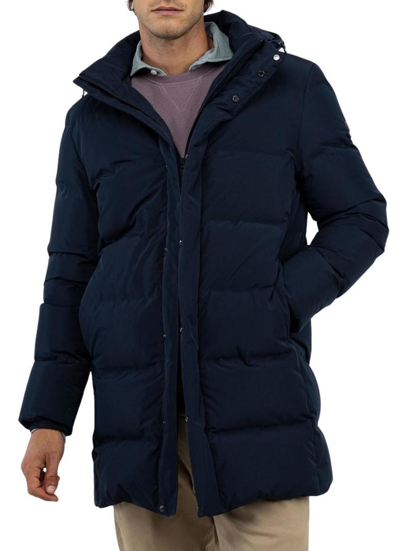 Casaco acolchoado El Ganso azul marinho para homem.