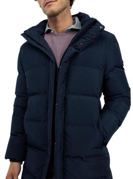 Casaco acolchoado El Ganso azul marinho para homem.