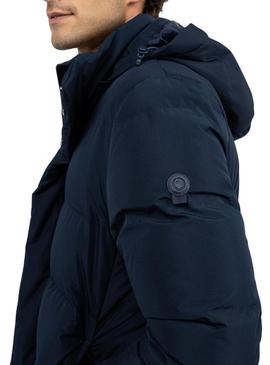Casaco acolchoado El Ganso azul marinho para homem.