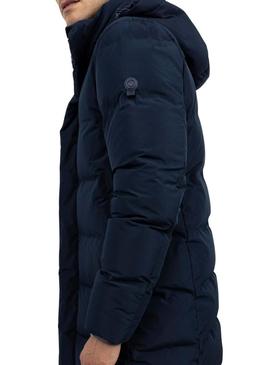 Casaco acolchoado El Ganso azul marinho para homem.
