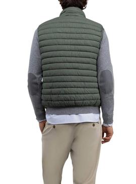 Colete El Ganso acolchoado verde para homem