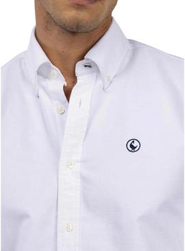 Camisa El Ganso Oxford branca para homem