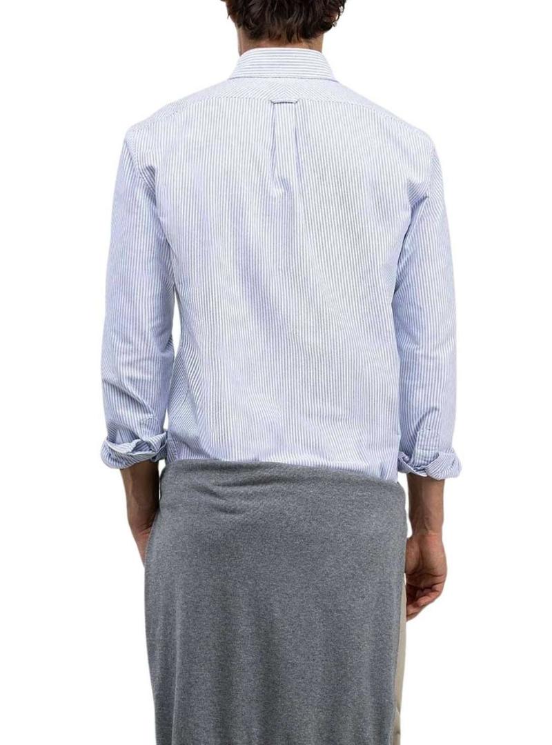 Camisa El Ganso Oxford listras para homem