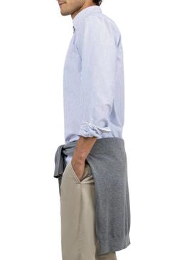 Camisa El Ganso Oxford listras para homem