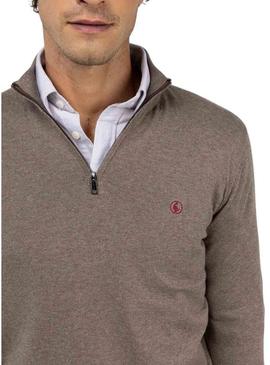 Camisola El Ganso com gola de camionista em top para homem.