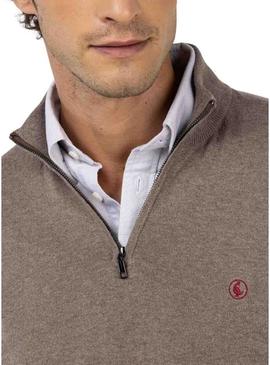 Camisola El Ganso com gola de camionista em top para homem.