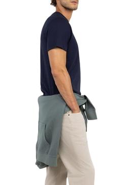 Camiseta básica El Ganso azul marino para homem.