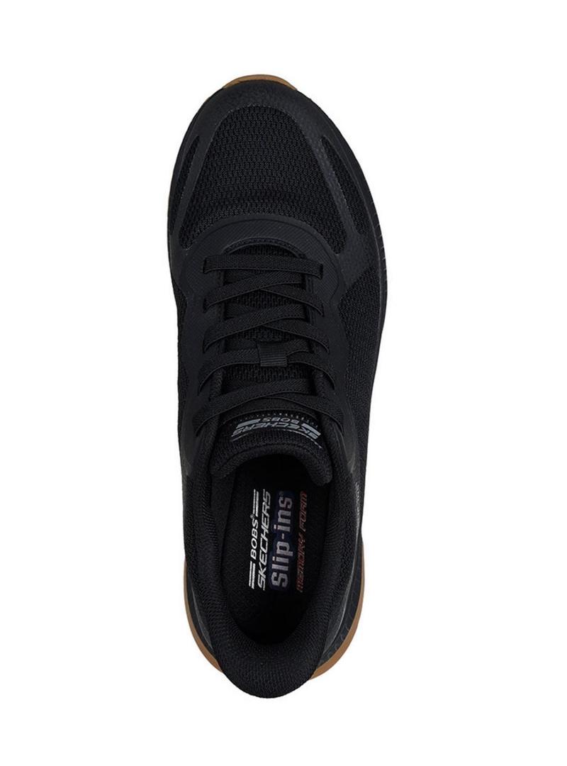 Sapatilhas Skechers Bobs Squad preto para homem.