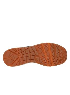 Tênis Skechers Uno azul para homens