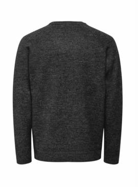 Camiseta Only and Sons Thomas regular cinza escuro para homem