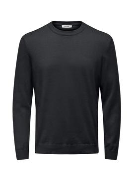 Pullover Only and Sons Holger marinho para homem.