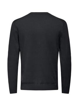 Pullover Only and Sons Holger marinho para homem.