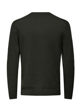 Camisola Only and Sons Holger verde para homem