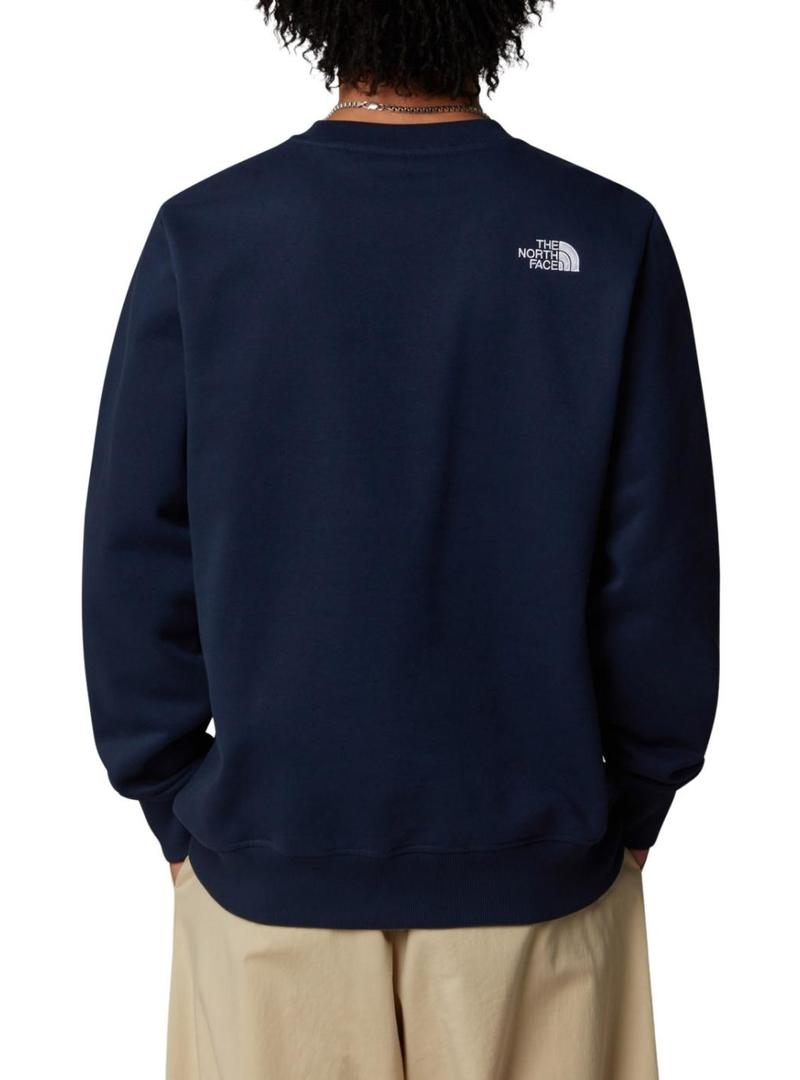 Moletom The North Face Drew Peak Regular azul marinho para homem.