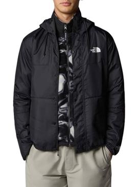 Jaqueta The North Face Mountain preta para homem.